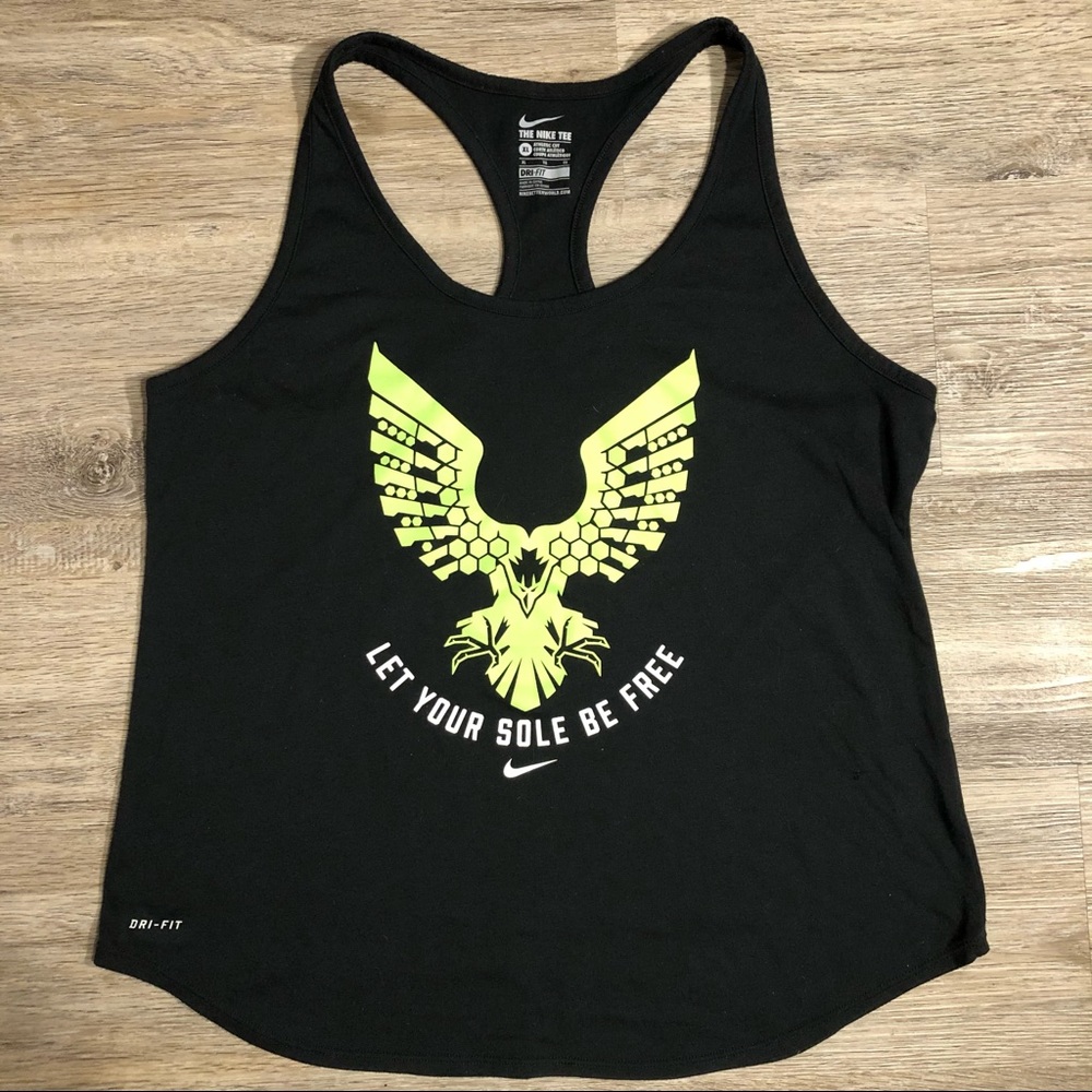 Nike Dri-Fit “Let Your Sole Be Free” racerback